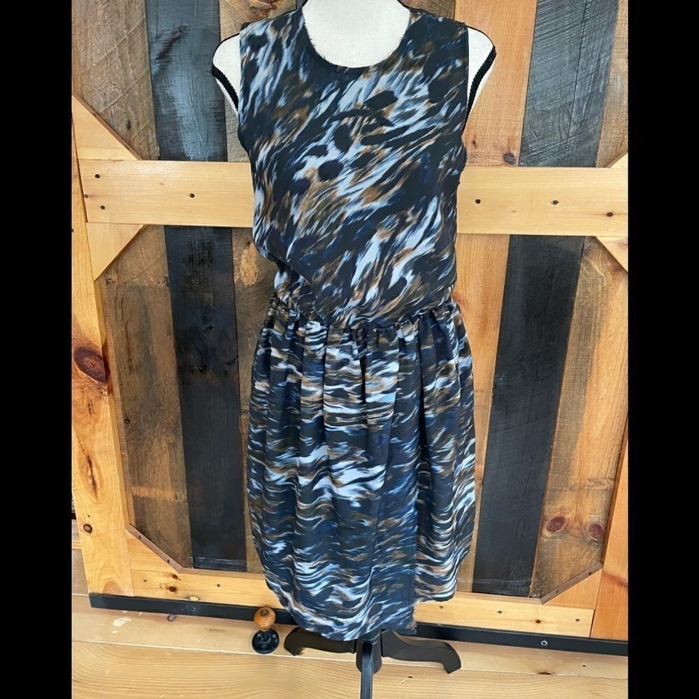 Anthropologie Vasia  water color dress. Like new, size small